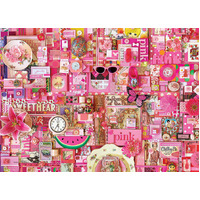 Cobble Hill - Rainbow Project Pink Puzzle 1000pc