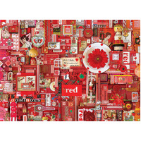 Cobble Hill - Rainbow Project Red Puzzle 1000pc