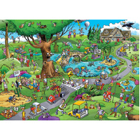 Cobble Hill - Doodletown Par For Course Puzzle 1000pc