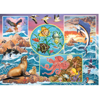 Cobble Hill - Ocean Magic Family Puzzle 350pc