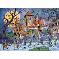 Cobble Hill - Haunted House Family Puzzle 350pc