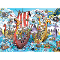 Cobble Hill - Viking Voyage Family Puzzle 350pc