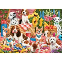 Cobble Hill - Picnic Party Family Puzzle 350pc