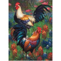 Cobble Hill - Roosters Puzzle 1000pc