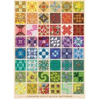 Cobble Hill - Common Quilt Blocks Puzzle 1000pc
