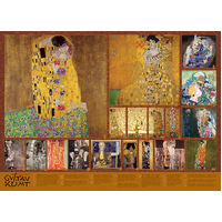 Cobble Hill - The Golden Age of Klimt Puzzle 1000pc