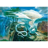 Cobble Hill - White Dragon Large Piece Puzzle 500pc