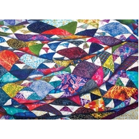 Cobble Hill - Portrait of a Quilt Large Piece Puzzle 500pc
