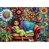 Delfy - Floral Dream Space Puzzle 1000pc