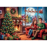 Delfy - Home For Christmas Puzzle 1000pc