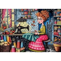 Delfy - My Sewing Studio Puzzle 1000pc