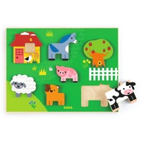 Djeco - Farm Story Wooden Puzzle