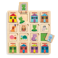 Djeco - Coucou-House Wooden Puzzle