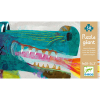 Djeco - Leon the Dragon Giant Puzzle 58pce