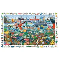 Djeco - Secrets Of The Sea Observation Puzzle 200pc