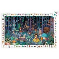 Djeco - Enchanted Forest Observation Puzzle 100pc