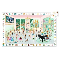 Djeco - The Dance School Observation Puzzle 100pc