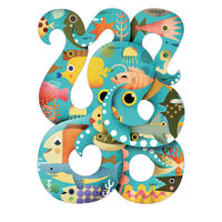 Djeco - Octopus Puzzle 350pc
