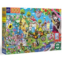 eeBoo - Love of Bees Puzzle Puzzle 100pc
