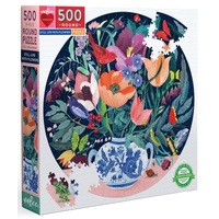 eeBoo - Still Life With Flowers Puzzle 500pc