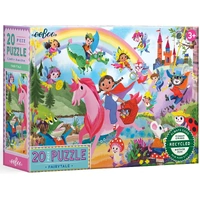 eeBoo - Fairytale Puzzle 20pc