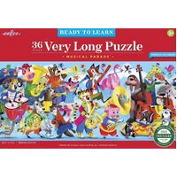 eeBoo - Musical Parade Long Puzzle 36pc