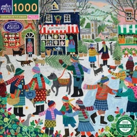 eeBoo - Christmas In The Square Puzzle 1000pc