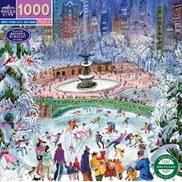 eeBoo - New York City Skaters Puzzle 1000pc