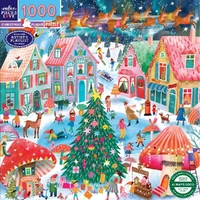 eeBoo - Christmas Flight Puzzle 1000pc