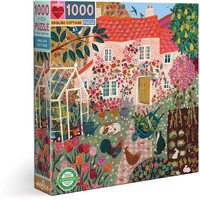eeBoo - English Cottage Puzzle 1000pc