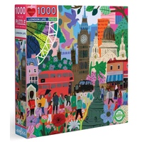 eeBoo - London Life Puzzle 1000pc (DAMAGED BOX)