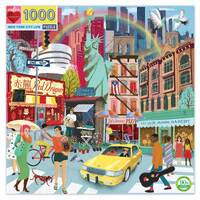 eeBoo - New York City Life Puzzle 1000pc
