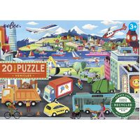 eeBoo - Vehicles Puzzle 20pc