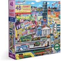 eeBoo - Within the City Giant Puzzle 48pc
