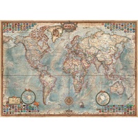 Educa - Political Map Of The World Puzzle 1500pc (DAMAGED BOX)