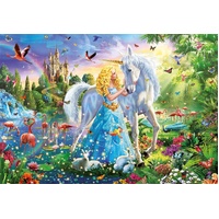 Educa - Princess and Unicorn Puzzle 1000pc