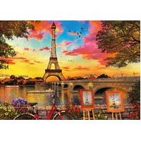 Educa - Sunset in Paris Puzzle 3000pc