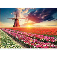 Educa - Tulips Landscape Puzzle 1500pc