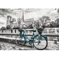 Educa - Bike Near Notre Dame Puzzle 500pc