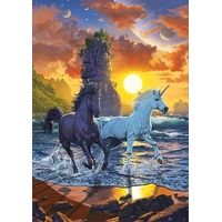 Educa - Unicorns On The Beach Puzzle 1000pc