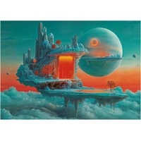 Educa - Planet Of Fire And Ice Puzzle 1000pc