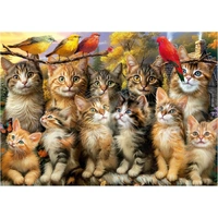 Educa - Kittens And Birds Puzzle 500pc