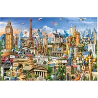 Educa - Symbols Of Europe Miniature Puzzle 1000pc