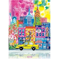 Educa - New York By Car Pintos Puzzle 1000pc (DAMAGED BOX)