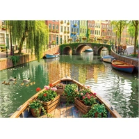 Educa - Amsterdam Boat Ride Puzzle 1000pc