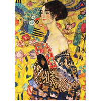 Enjoy - Klimt: Lady with a Fan Puzzle 1000pc
