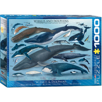 Eurographics - Whales & Dolphins Puzzle 1000pc