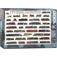 Eurographics - Steam Locomotives Puzzle 1000pce