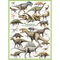 Eurographics - Dinosaurs of the Cretaceous Period Puzzle 1000pc