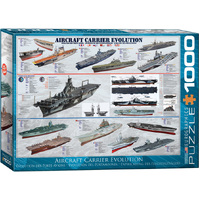 Eurographics - Aircraft Carrier Evolution Puzzle 1000pc